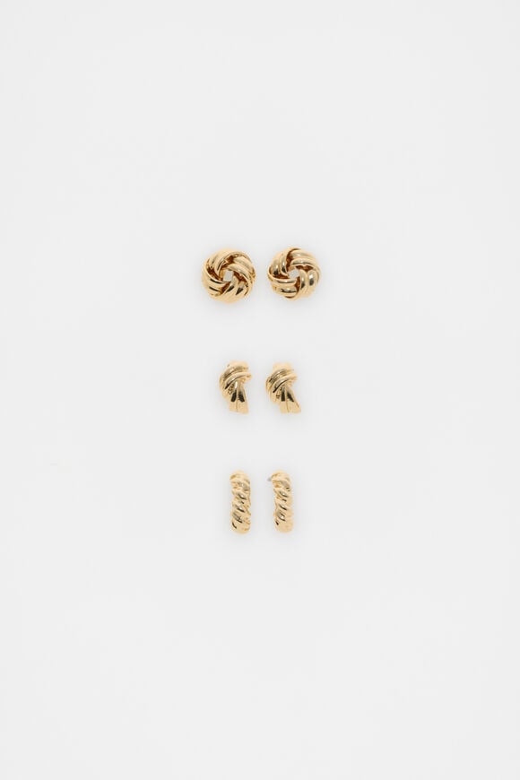 Looped Ear Pack  Gold  hi-res