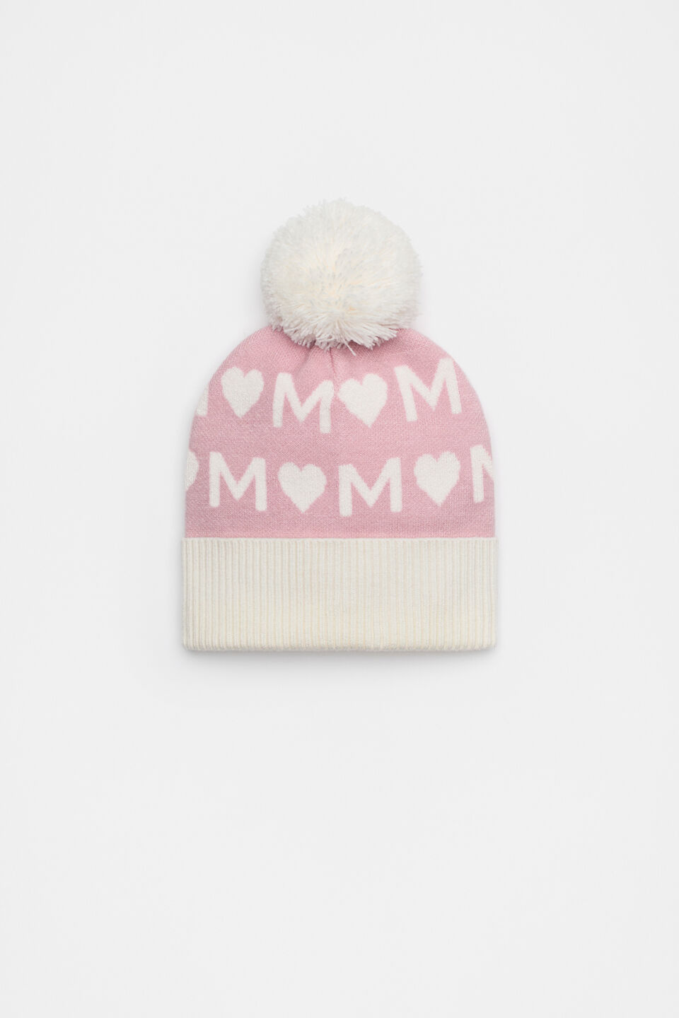 Heart Initial Beanie  M