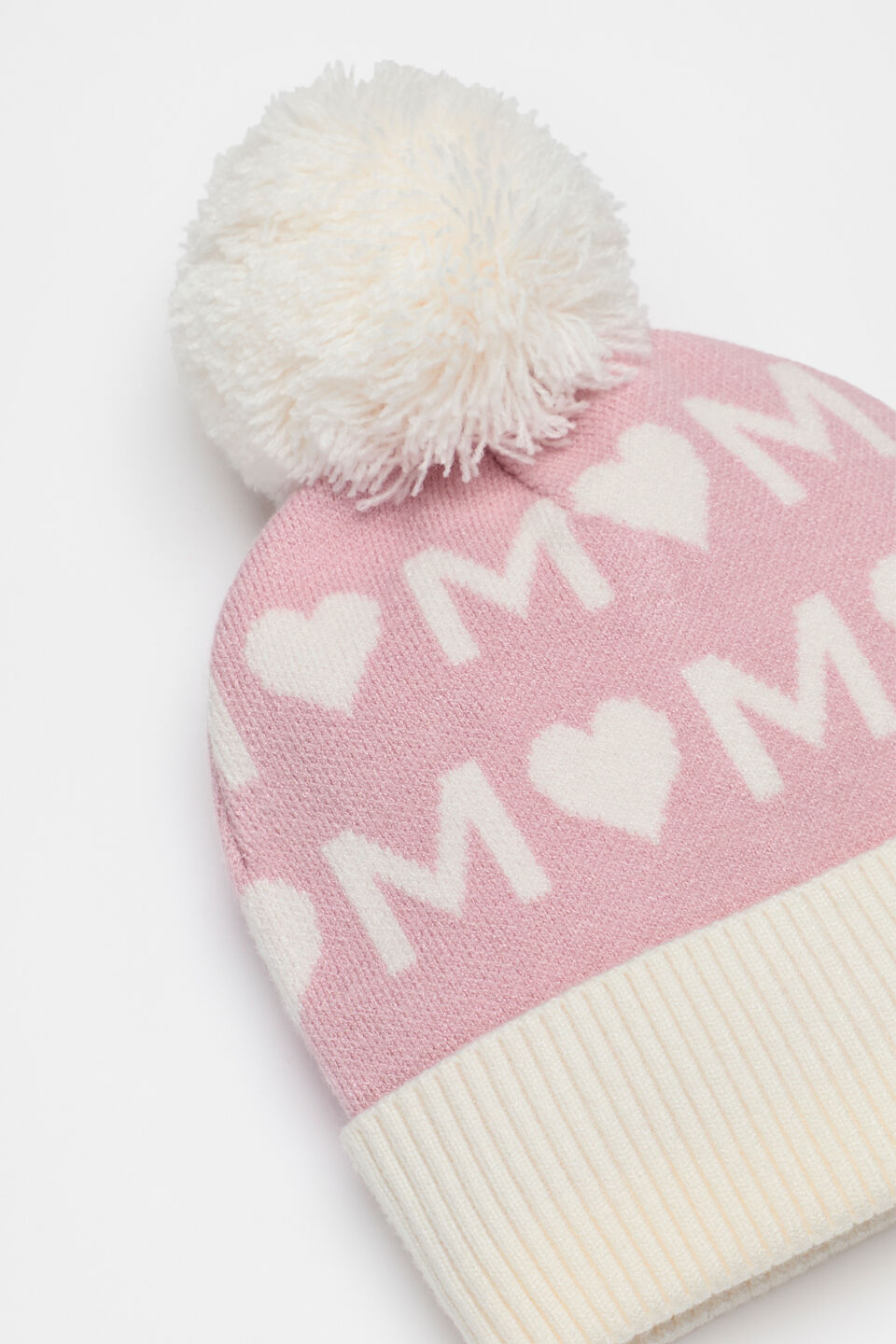 Heart Initial Beanie  M