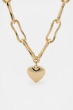 Heart Necklace  Gold  hi-res