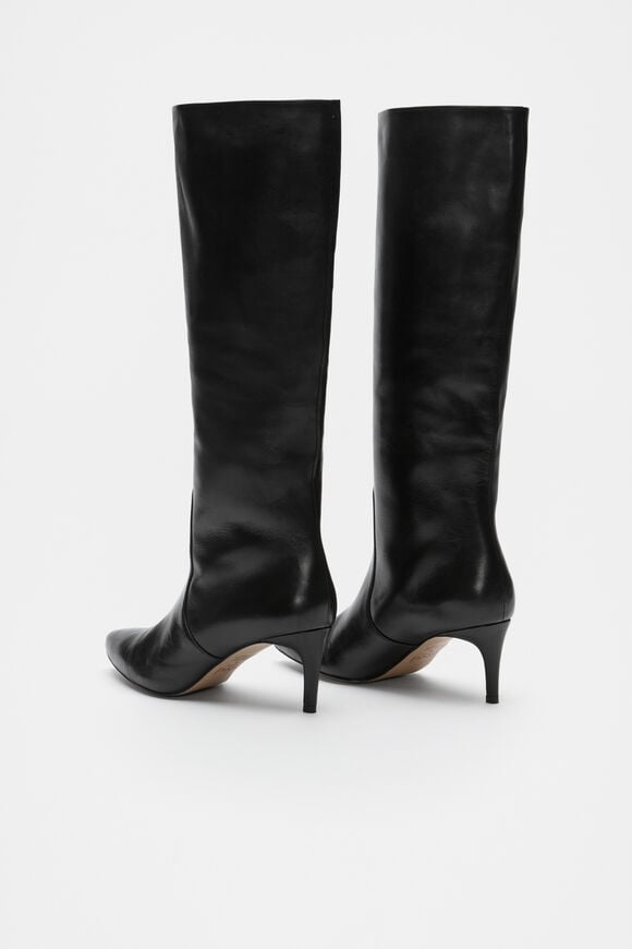 Junie Knee High Boot  Black  hi-res