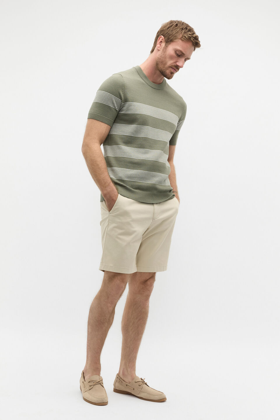 Heritage Chino Short  Cool Stone