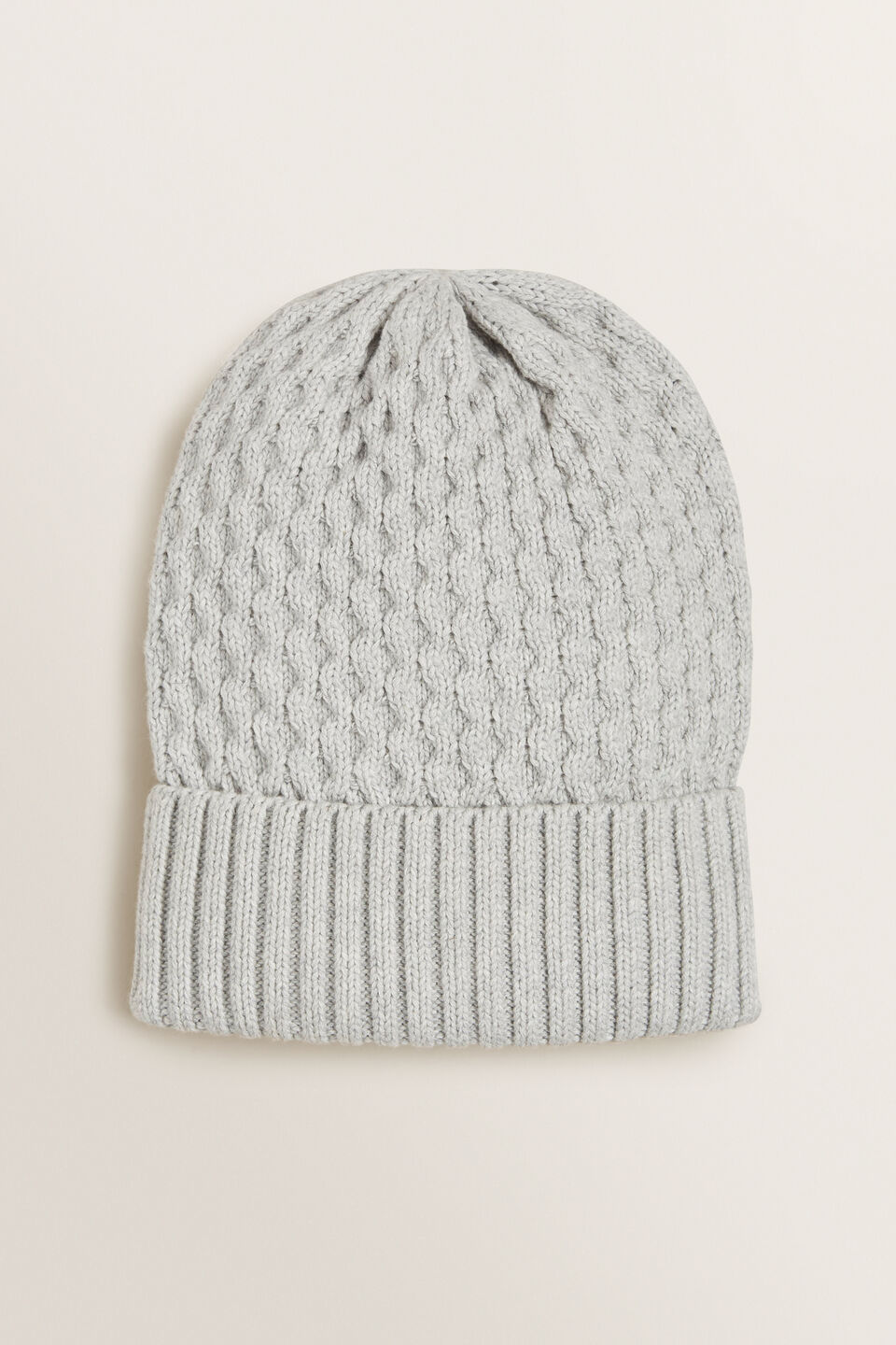 Honeycomb Knit Beanie  
