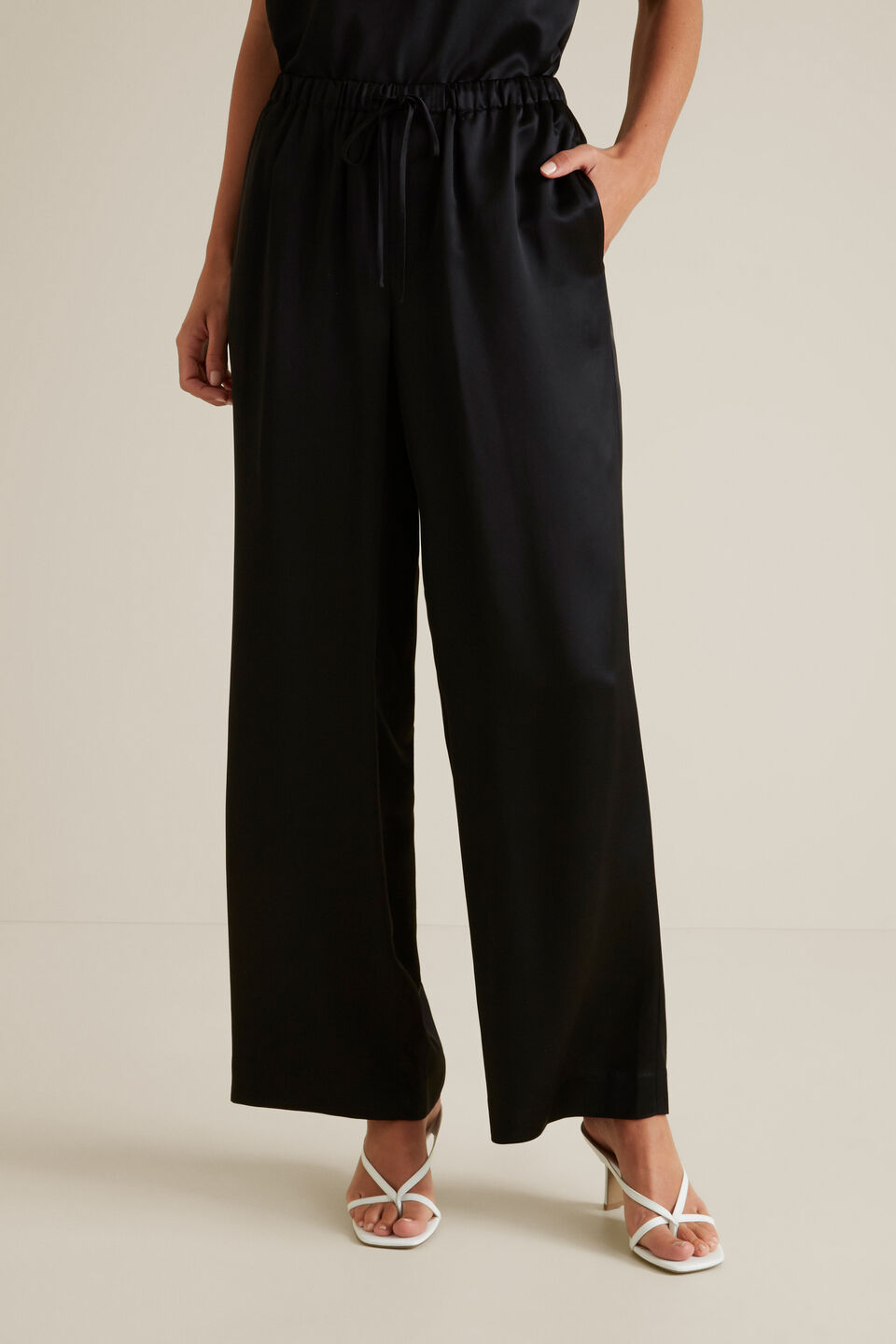 Fluid Wide Leg Trouser  