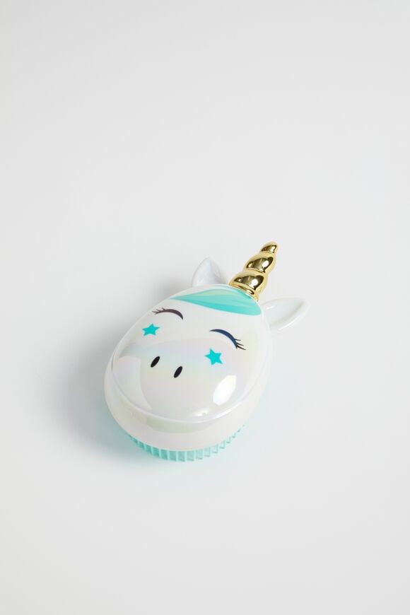 Gold Horn Unicorn Detangle Brush  Multi  hi-res