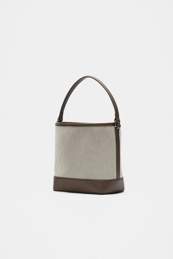 Seed Crossbody Bucket Bag  Affogato  hi-res