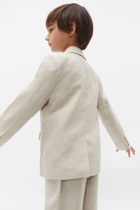 Linen Blazer  Cool Stone  hi-res