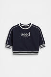 Core Logo Sweat  Midnight Blue  hi-res