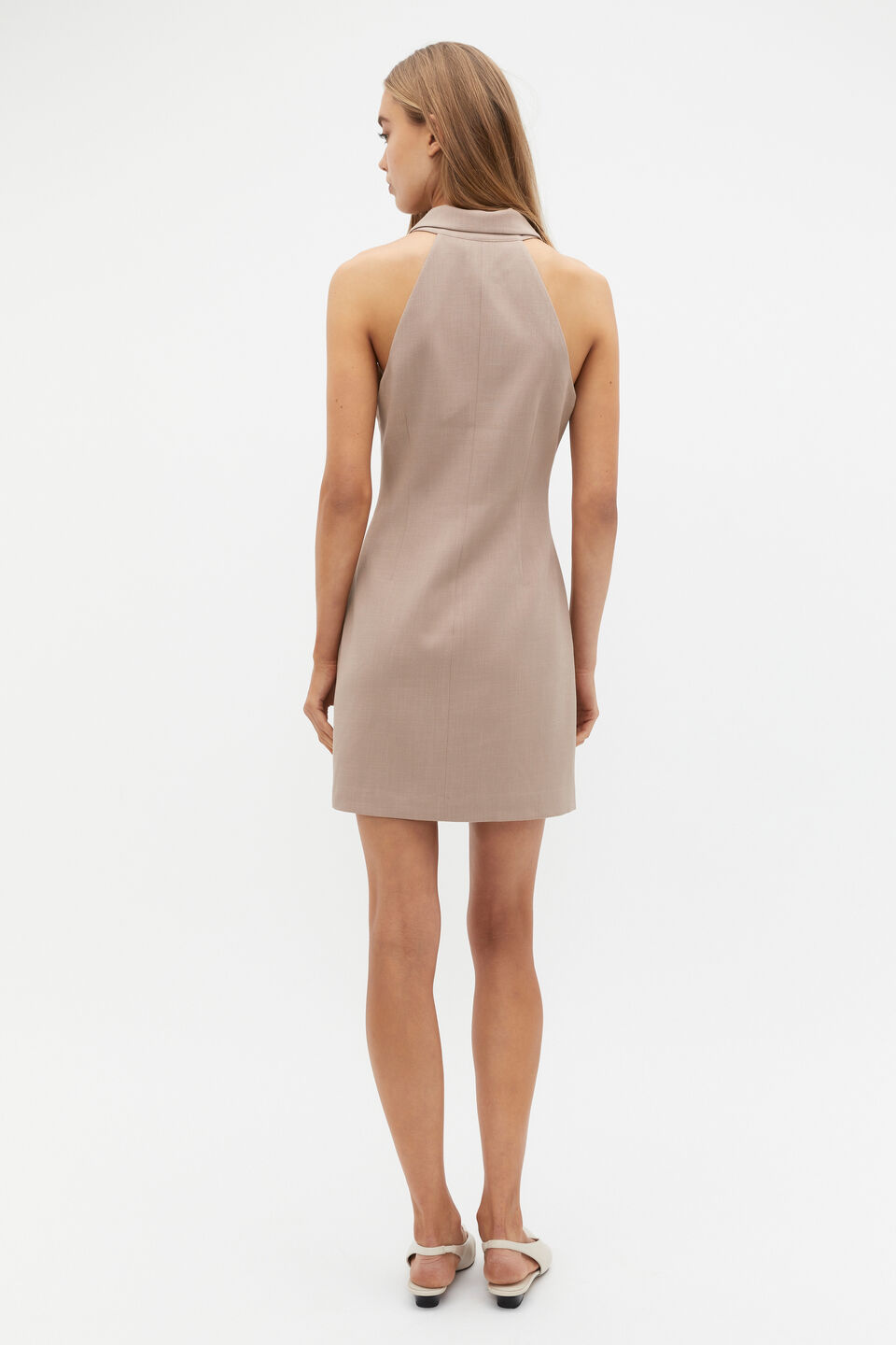 Tailored Mini Dress  Cookie