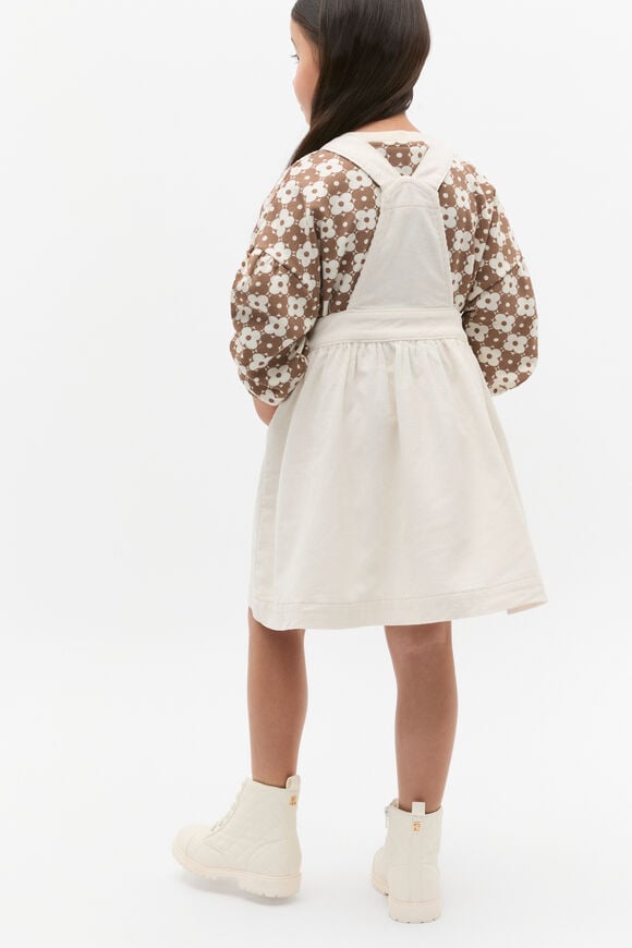 Cord Pocket Pinafore  Classic Cream  hi-res