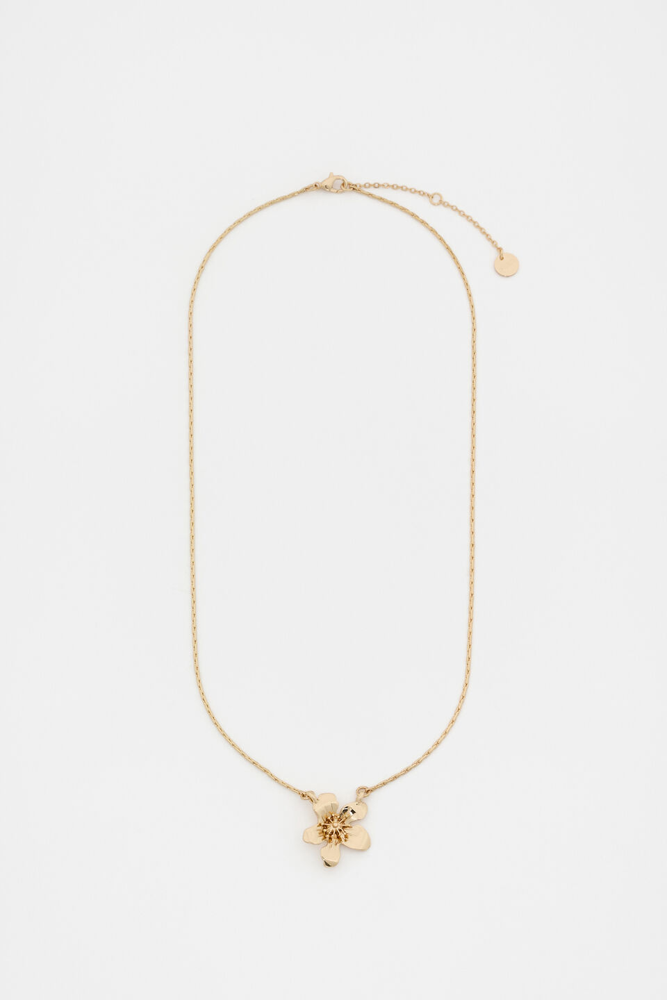 Wildflower Necklace  Gold