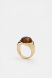 Resin Inlay Signet Ring  Tort  hi-res