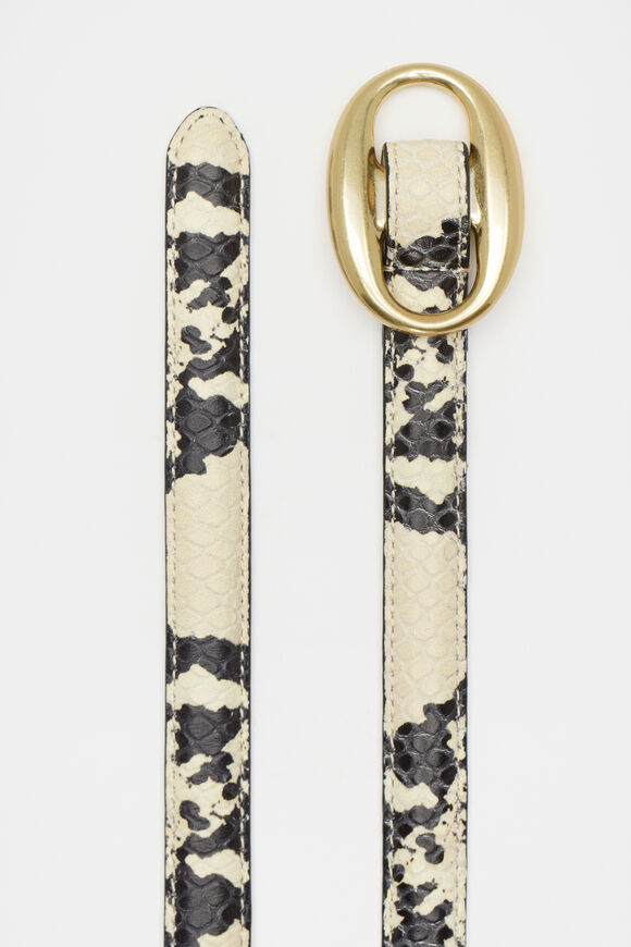 Carmen Snake Print Belt  Snake Print  hi-res