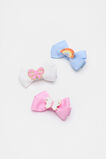 Charm Bow Duck Clip Trio  Multi  hi-res