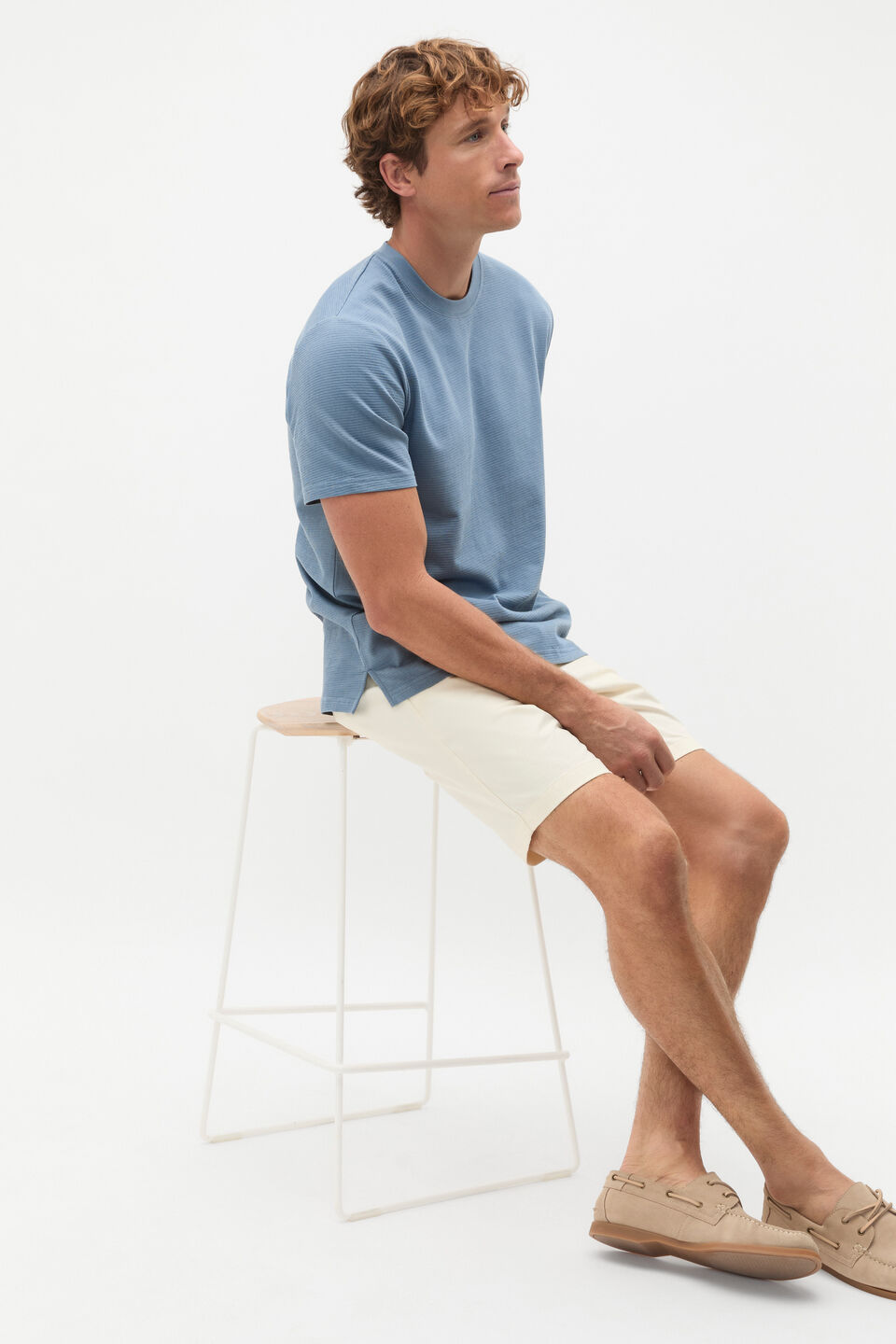 Textured Tee  Sailor