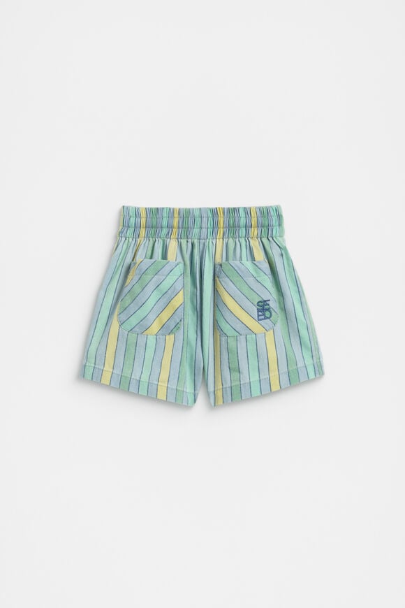 Chambray Stripe Short  Multi  hi-res