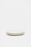 Loretta Enamel Shallow Plate  Cloud Cream  hi-res