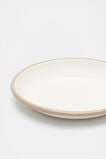 Loretta Enamel Shallow Plate  Cloud Cream  hi-res