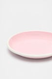 Loretta Enamel Shallow Plate  Fairy Floss  hi-res