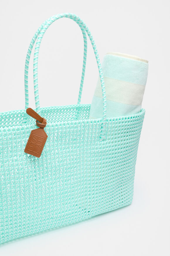 Woven Market Bag  Skyway  hi-res