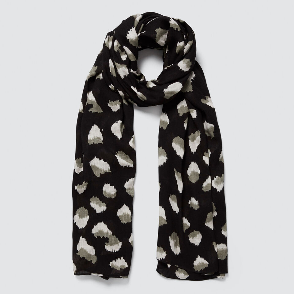 Abstract Ocelot Scarf  
