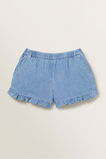 Chambray Frill Short    hi-res