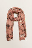 Crane Print Scarf    hi-res