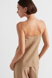 Core Linen Strapless Top  Barley  hi-res