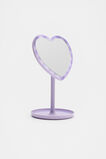 Heart Mirror  Lilac  hi-res