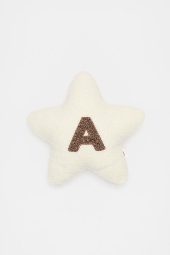 Star Initial Cushion  A  hi-res