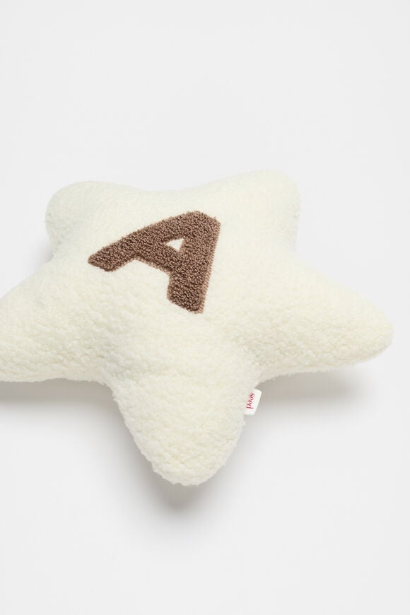 Star Initial Cushion  A  hi-res