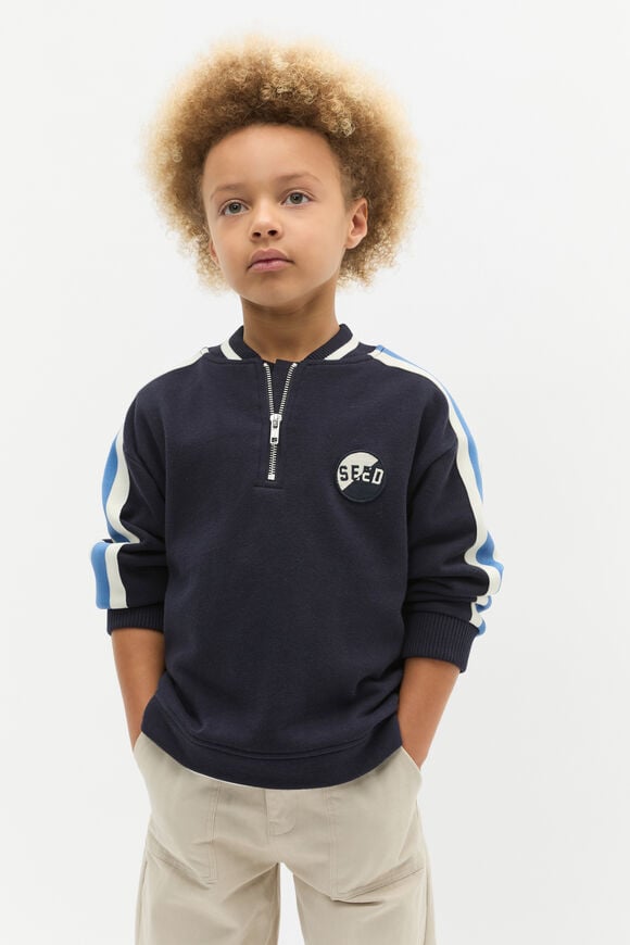 Sport Pullover  Midnight Blue  hi-res