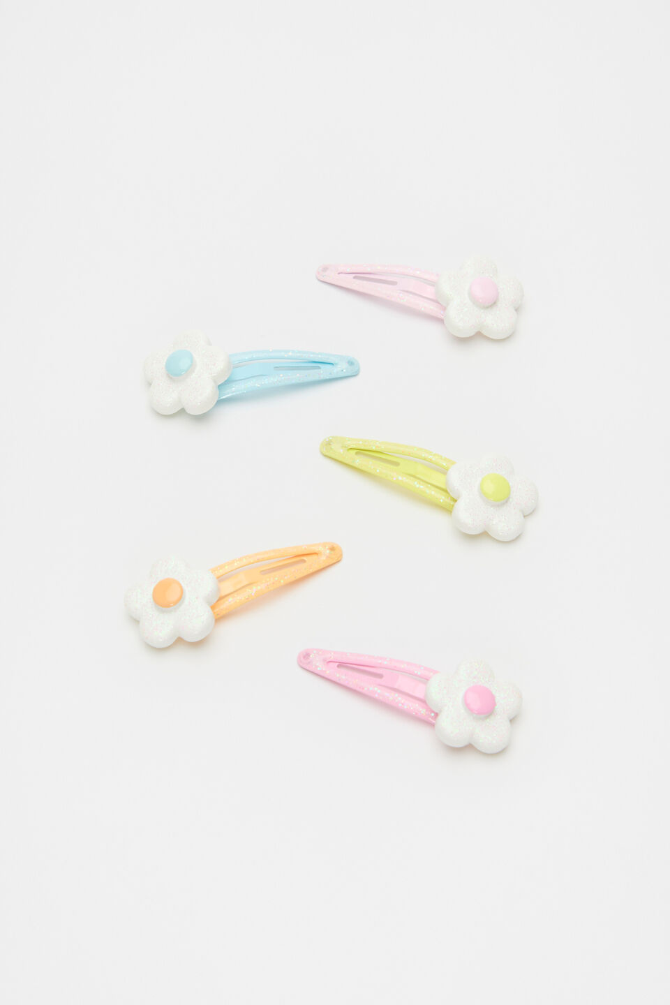 Glitter Flower Multi Snap Pack  Multi