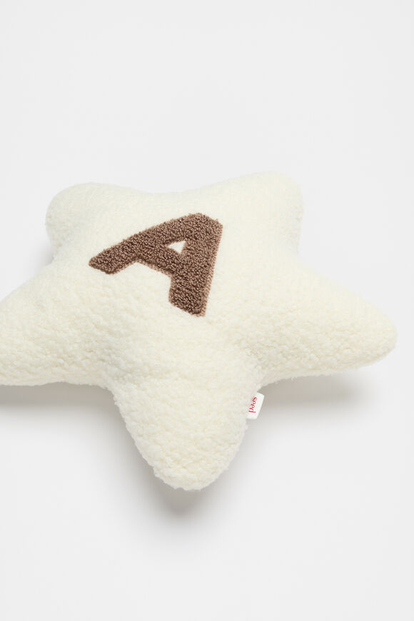 Star Initial Cushion  A  hi-res