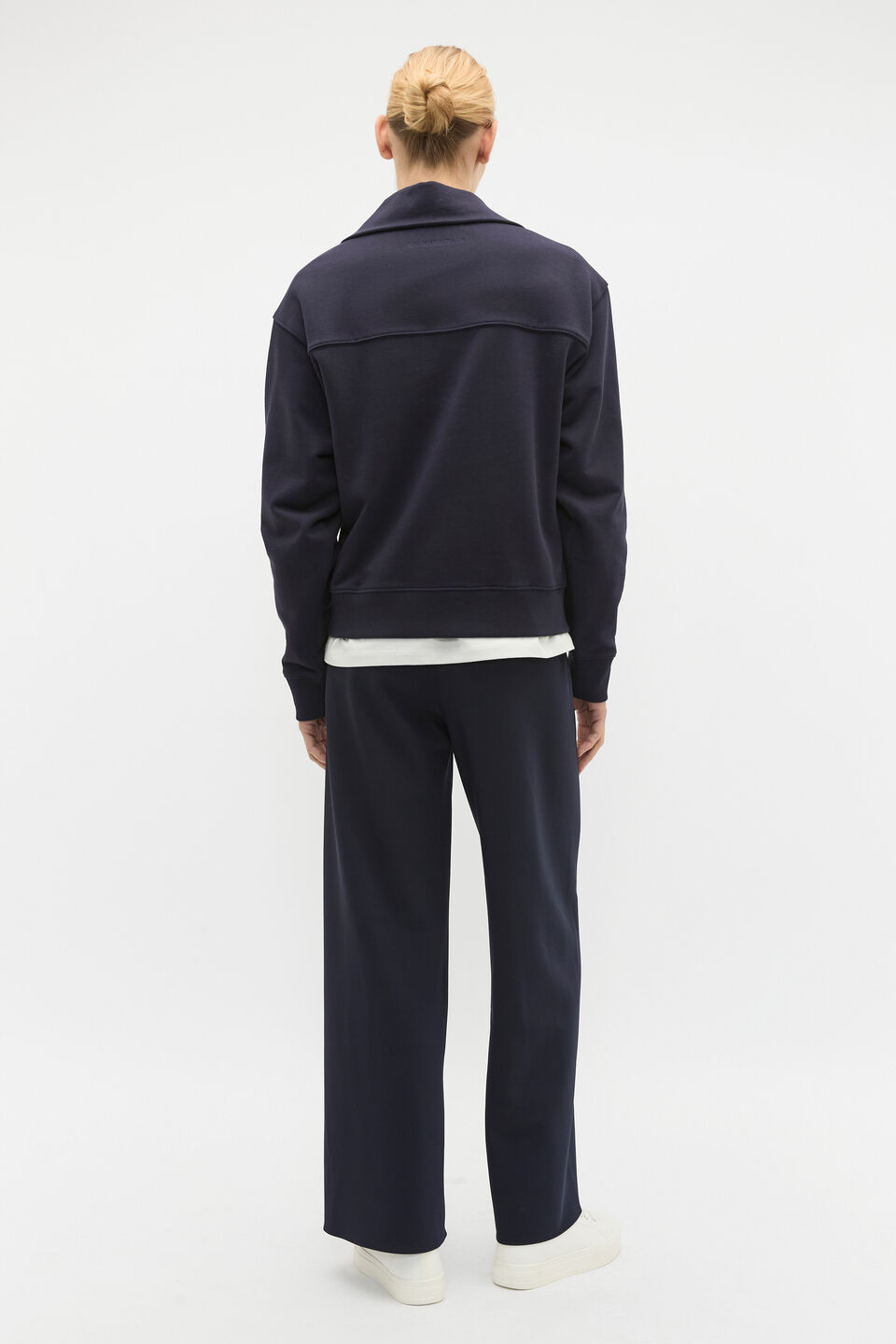 Core Heritage Half Zip Sweat  Twilight Blue