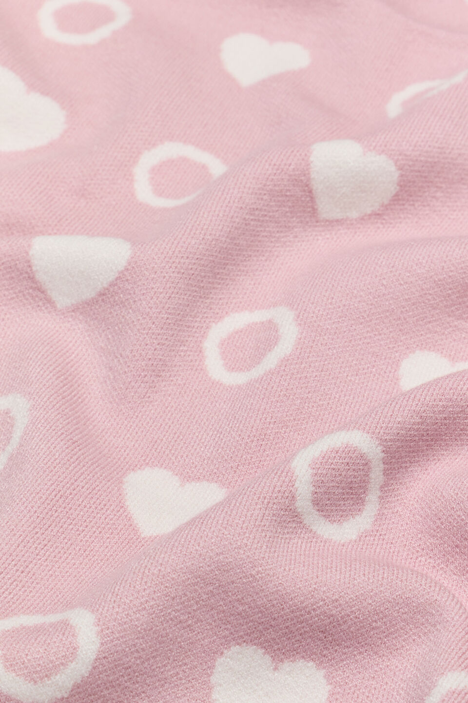 Heart Initial Blanket  O