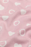 Heart Initial Blanket  O  hi-res