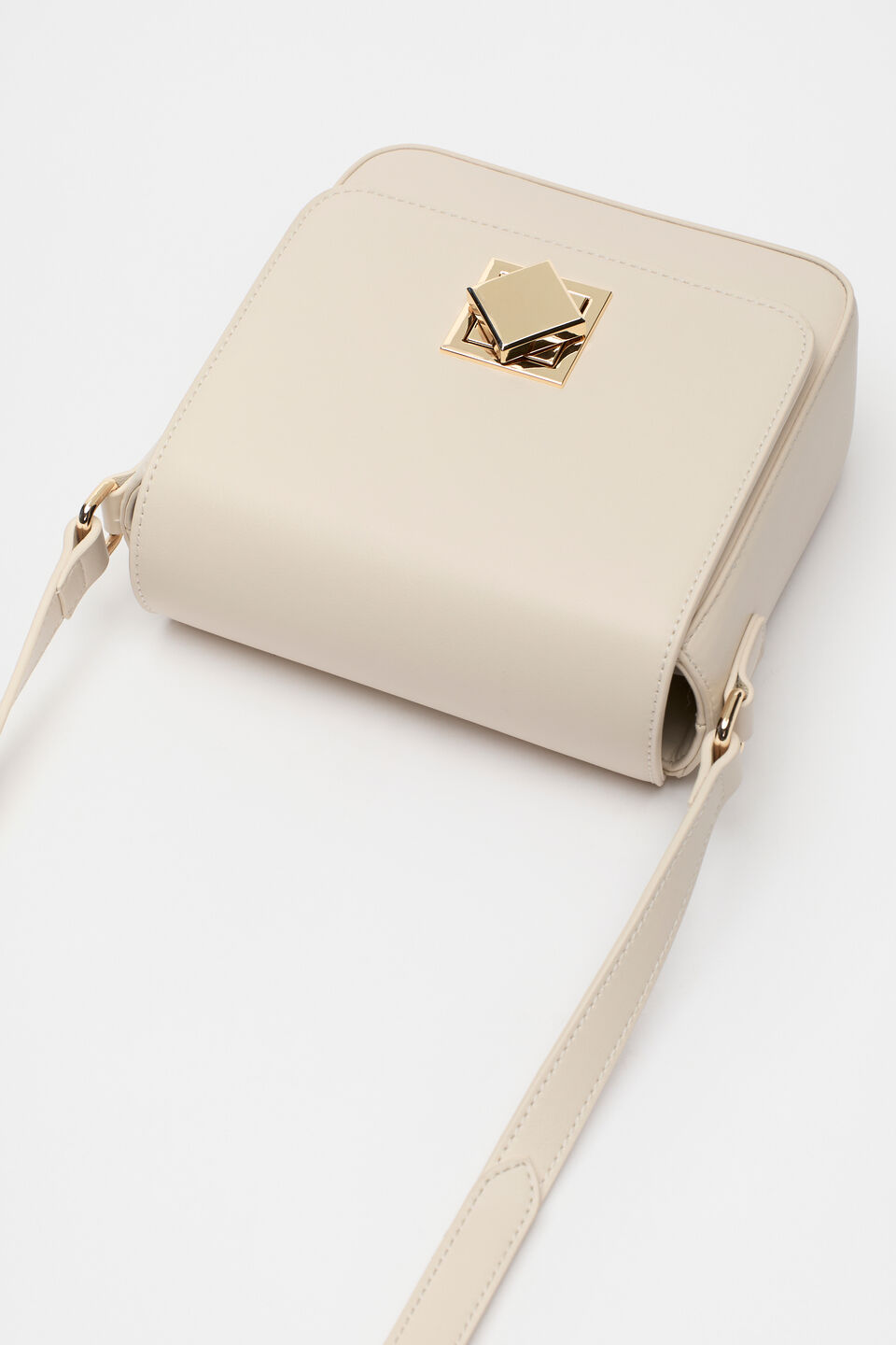 Boxy Crossbody Bag  Oat
