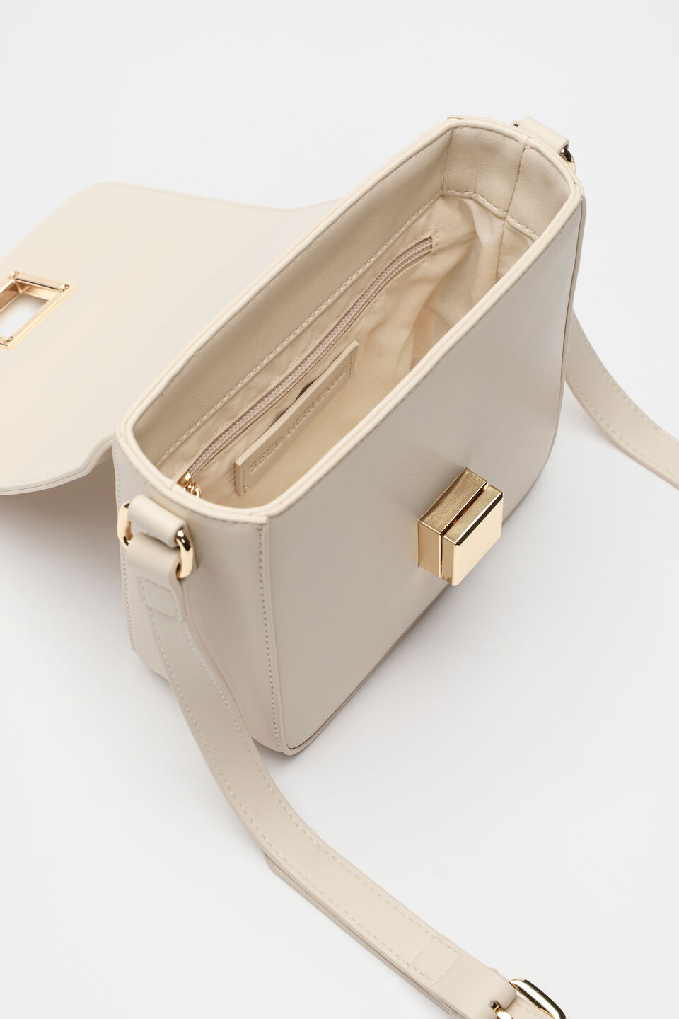 Boxy Crossbody Bag  Oat