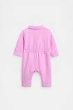 Zip Collar Onesie  Fairy Floss  hi-res