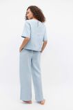 Core Linen Casual Tie Pant  Bluebell  hi-res
