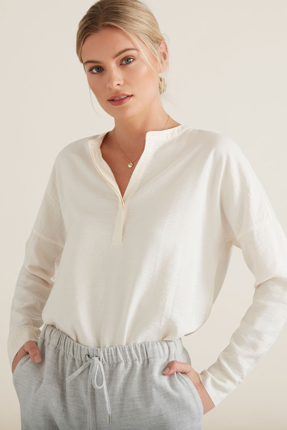 Initial Disc Necklace  