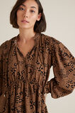 Animal Frill Blouse    hi-res