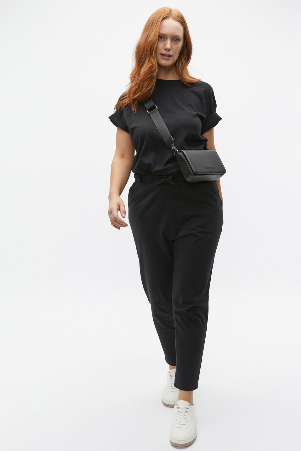 Core Heritage Jersey Trackpant  Black