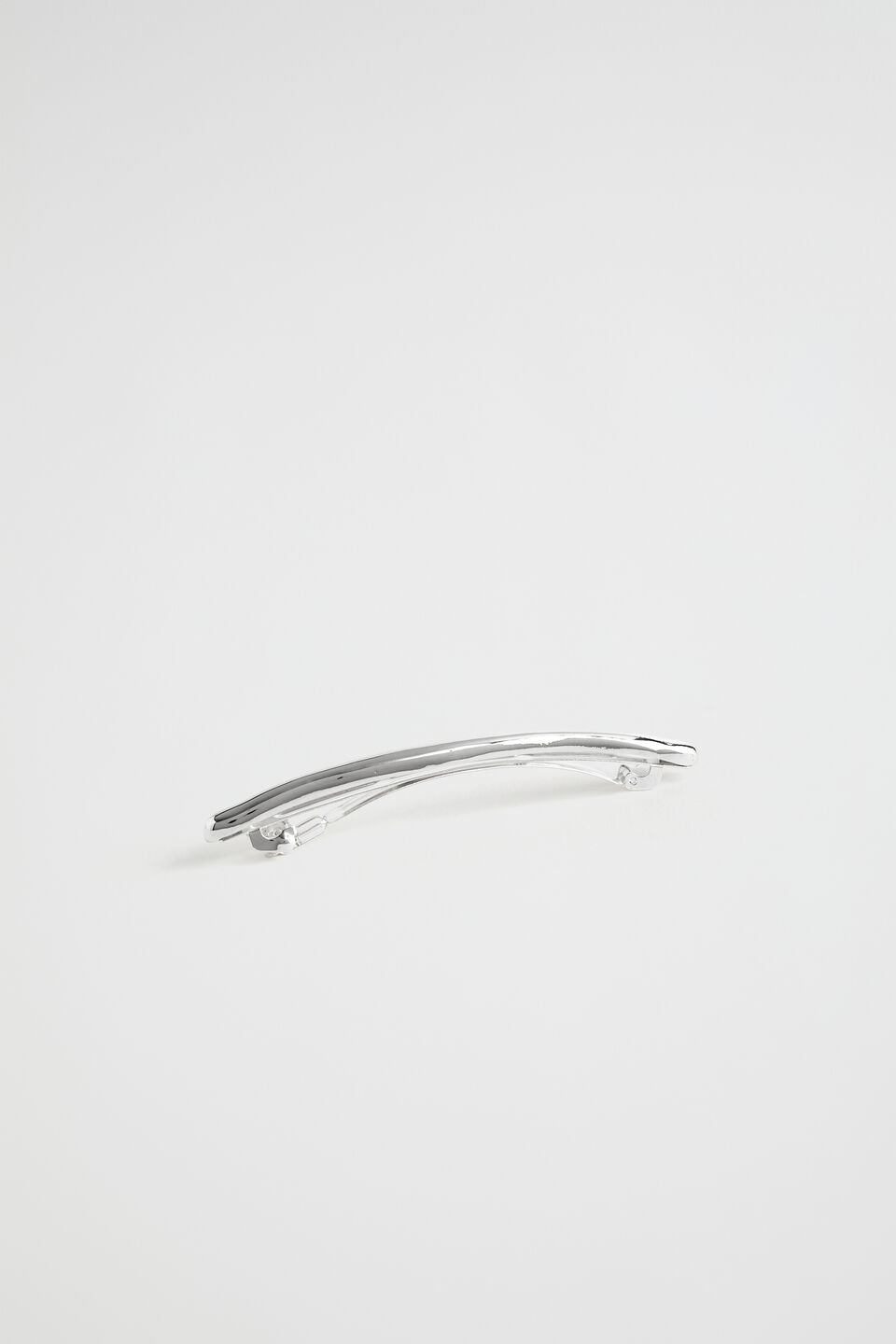 Metal Barrette  Silver
