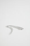 Metal Barrette  Silver  hi-res