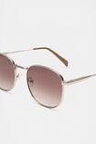 Ava Metal Sunglasses  Gold  hi-res