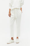Tapered Leg Tie Pant  Cloud Cream  hi-res
