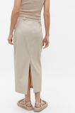 Tailored Utility Suit Skirt  Cool Sand  hi-res