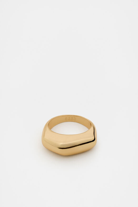 Angular Ring  Gold  hi-res